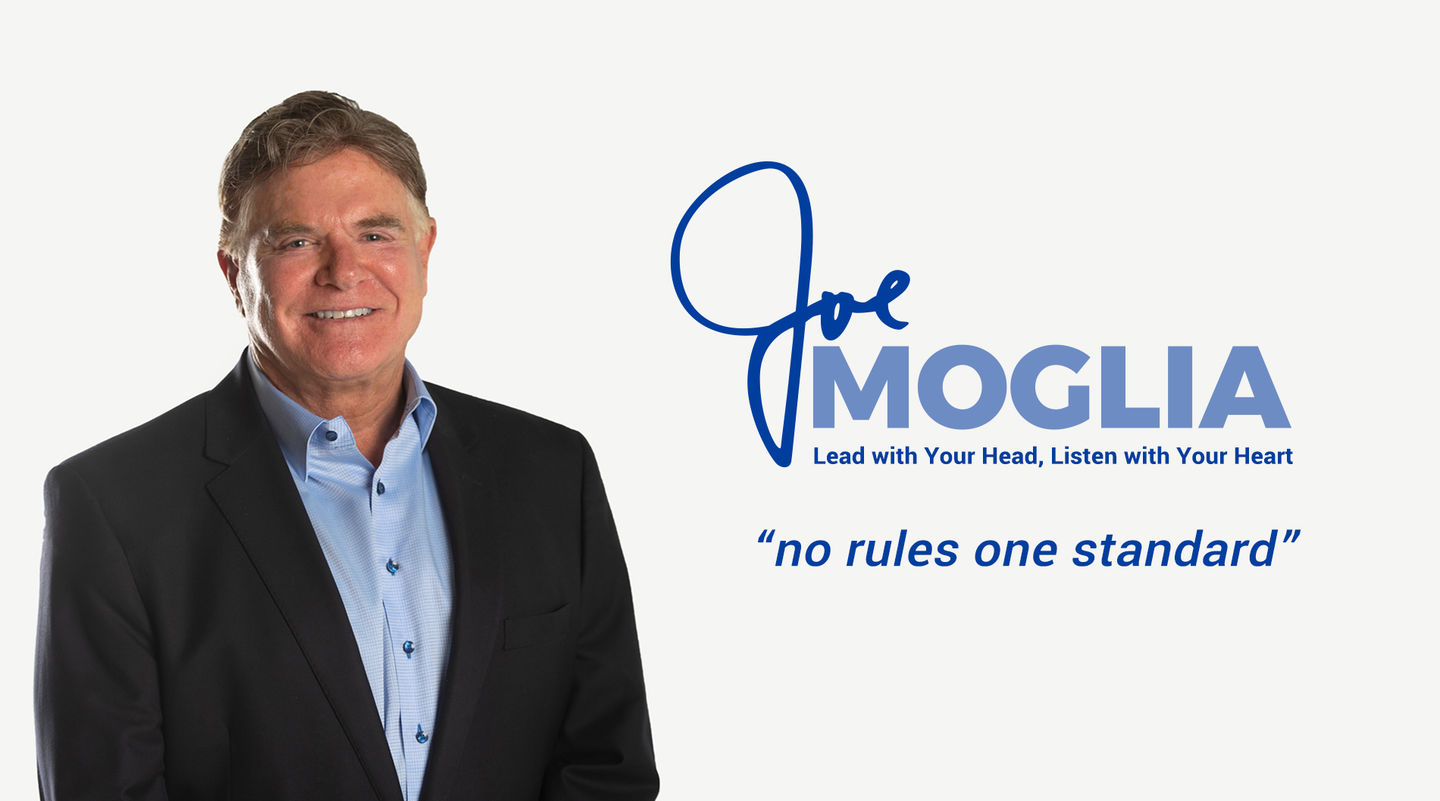 Joe Moglia Home Hero no rules one standard